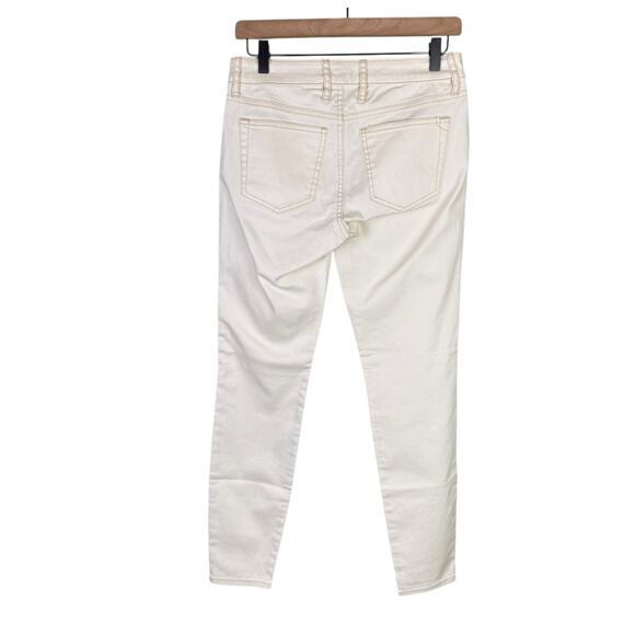 Tommy Bahama NWT Ana Twill Neutral Cream Bull Denim New Skinny Mid Rise Jeans - Picture 4 of 10